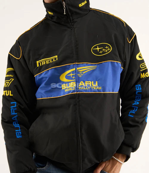 Rally Vintage Racing Jacket - Black Edition